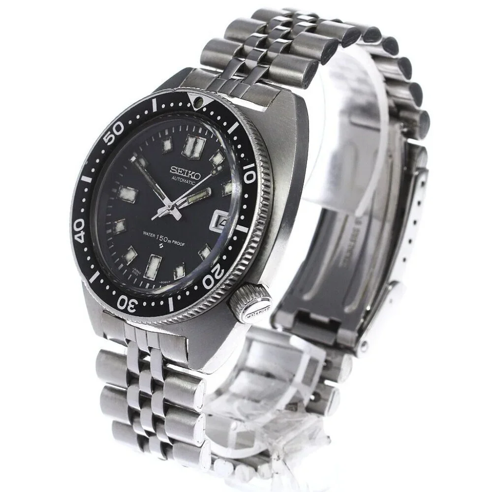 SEIKO 150M 2nd diver early model 6105-8000 Date cal.6105A Automatic Men's_775679 - Picture 2 of 6